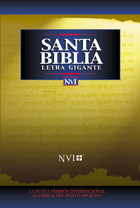 Span-NIV Giant Print Bible-Black Hardcover | SHOPtheWORD
