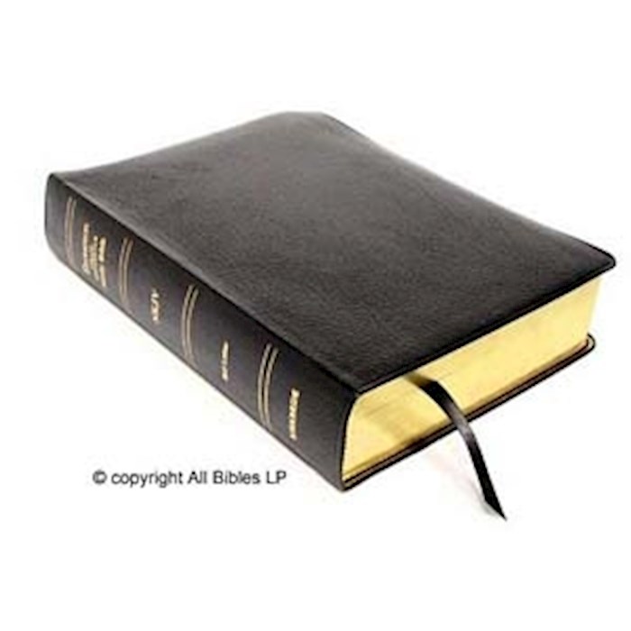 NKJV Thompson Chain-Reference Bible-Black Capri Grain Genuine Leather Indexed | SHOPtheWORD