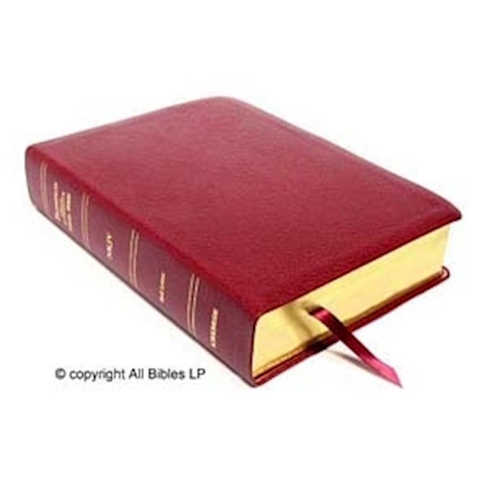 NKJV Thompson Chain-Reference Bible-Burgundy Capri Grain Genuine Leather Indexed | SHOPtheWORD