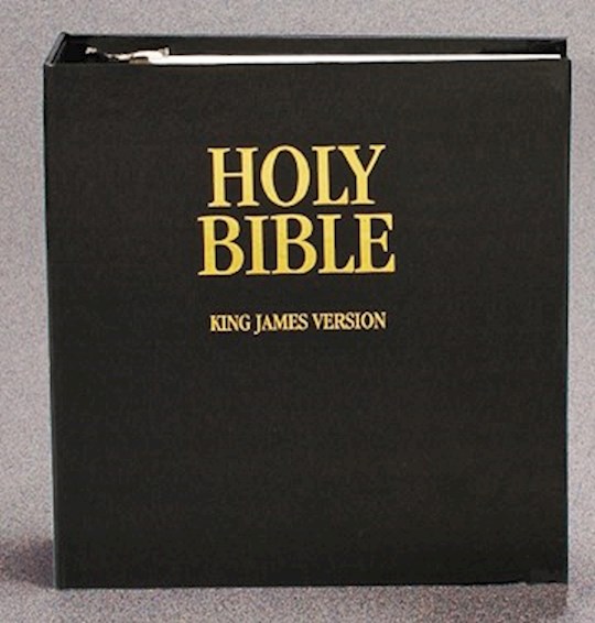 SHOPtheWORD.com: KJV Loose Leaf Bible w/Three Ring Binder: Bibles