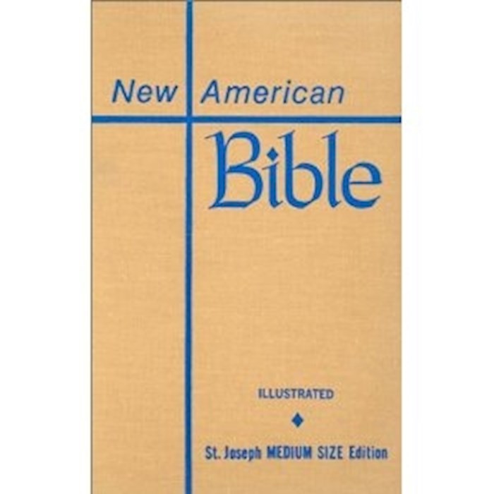 NABRE St. Joseph Edition Medium Size Student Bible-Brown Hardcover | SHOPtheWORD