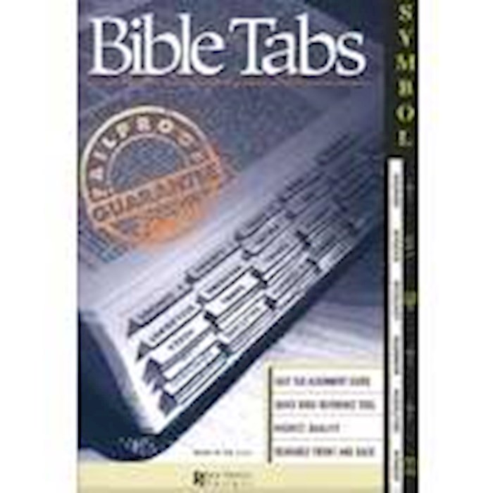 Lifeline Christian Books &Amp; Gifts Inc.: Bible Tab-Symbol Old &Amp; New Testament-Gold/Gray: Gifts