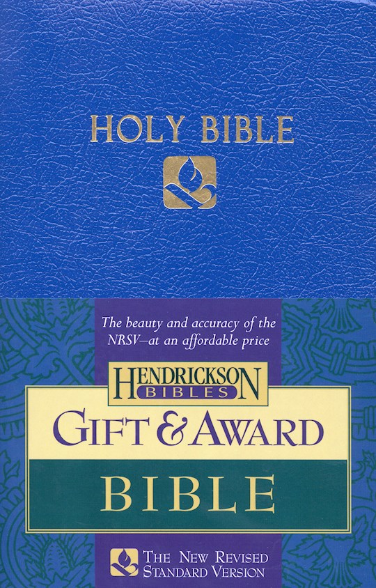 NRSV Gift And Award Bible-Blue Imitation Leather | SHOPtheWORD