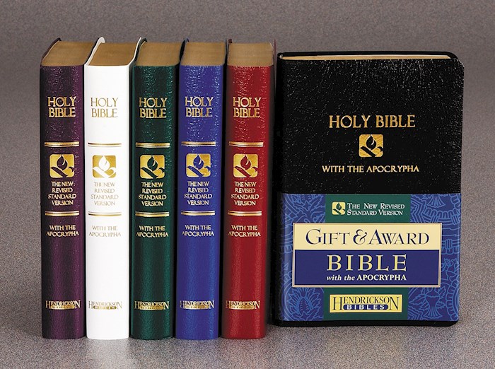 NRSV Gift And Award Bible With Apocrypha-Royal Purple Imitation Leather | SHOPtheWORD