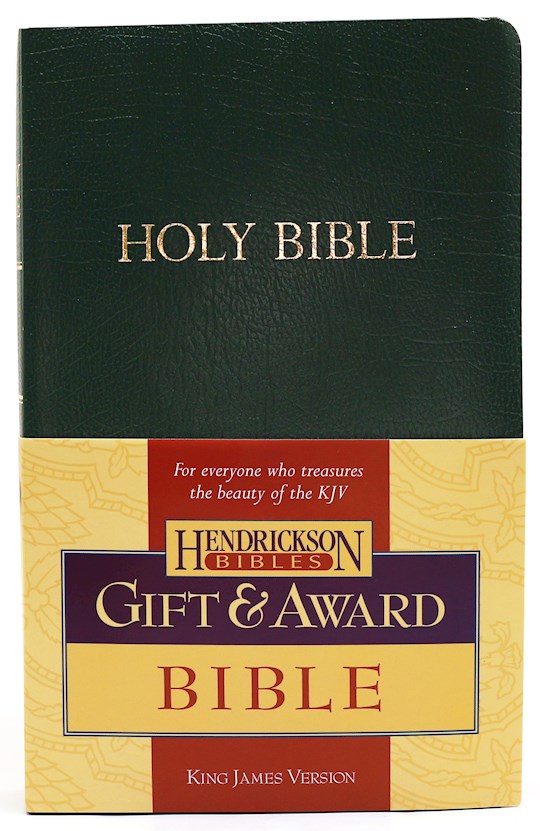 KJV Gift And Award Bible-Green Flexisoft | SHOPtheWORD