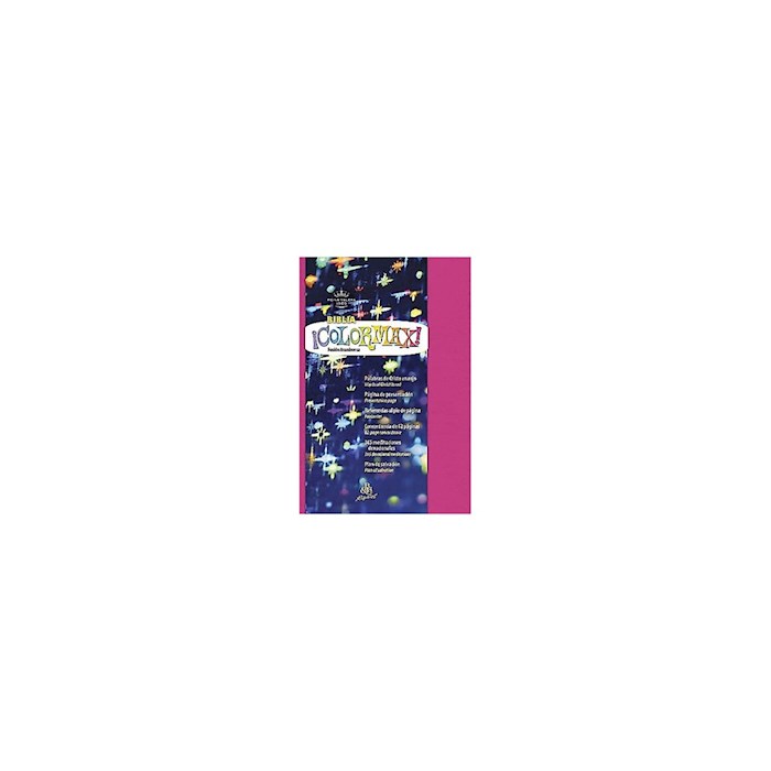 Span-RVR 1960 Colormax! Youth Bible (Biblia ColorMax!)-Hot Pink Duramax | SHOPtheWORD