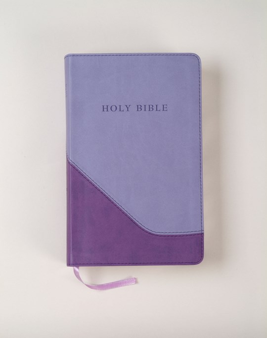 KJV Personal Size Giant Print Reference Bible-Lilac/Violet Flexisoft (Value Price) | SHOPtheWORD
