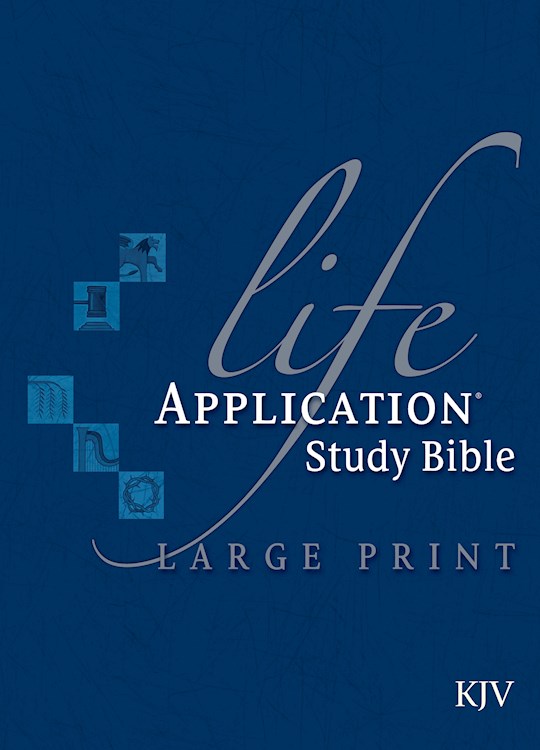 KJV Life Application Study Bible/Large Print-Hardcover Indexed | SHOPtheWORD