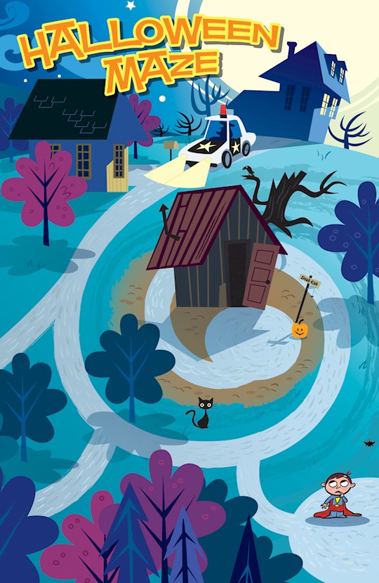 Tract-Halloween: Halloween Maze (KJV) (Pack Of 25) | SHOPtheWORD
