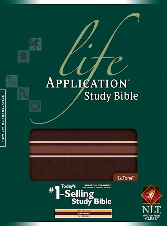 NLT Life Application Study Bible (Second Ediiton)-Brown/Tan TuTone (Not Available-Out Of Print) | SHOPtheWORD