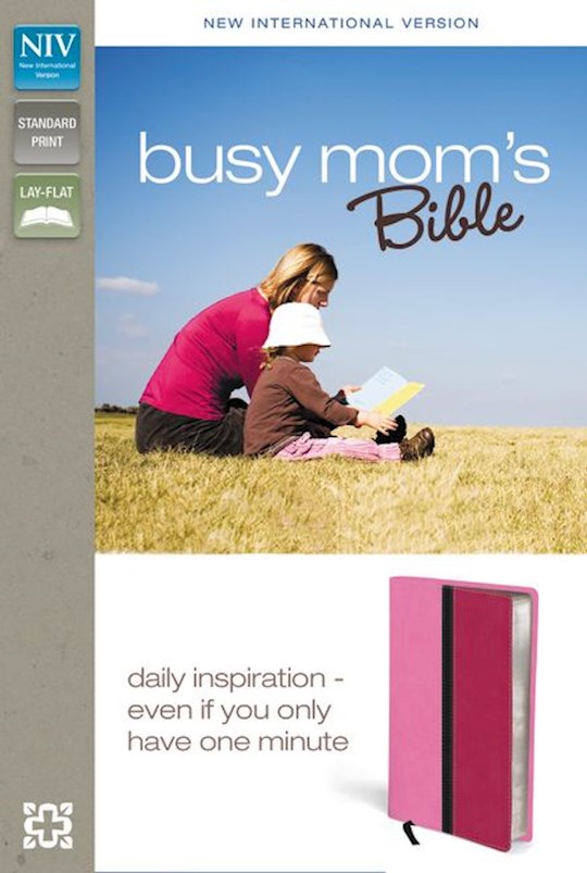 NIV Busy Mom's Bible-Pink/Hot Pink Duo-Tone (Not Available-Out Of Print) | SHOPtheWORD