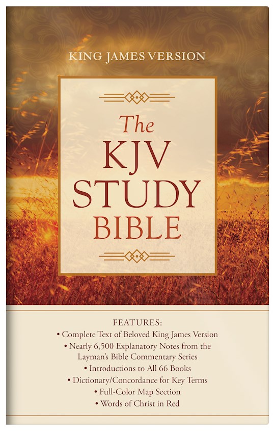 KJV Study Bible-Hardcover (Not Available-Out Of Print) | SHOPtheWORD