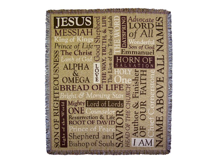 Throw-Names Of Jesus | SHOPtheWORD