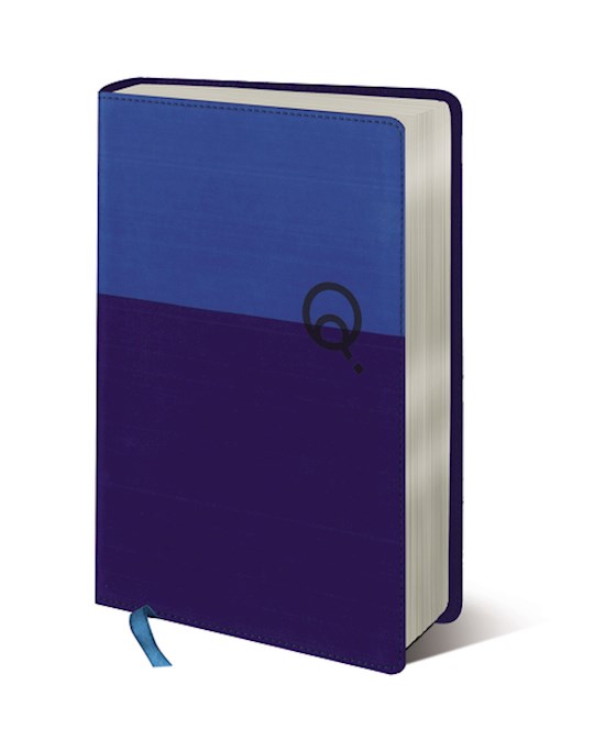 NIV Quest Study Bible/Personal Size-Blue/Blue Duo-Tone | SHOPtheWORD