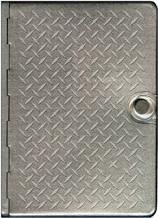 NLT Metal Bible-Metal Diamond Plate | SHOPtheWORD