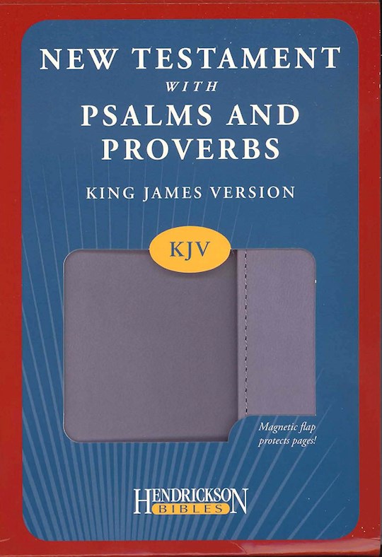 KJV New Testament With Psalms & Proverbs-Lilac Flexisoft w/Magnetic Flap (Not Available-Out Of Print) | SHOPtheWORD