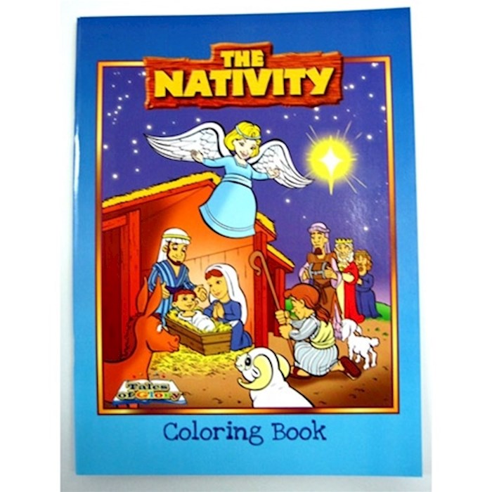 Coloring Book-Tales Of Glory: Nativity | SHOPtheWORD