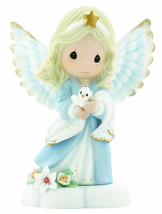 Figurine-Bereavement-Angel w/Dove | SHOPtheWORD