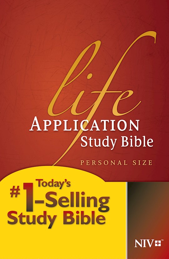 NIV Life Application Study Bible/Personal Size-Hardcover | SHOPtheWORD