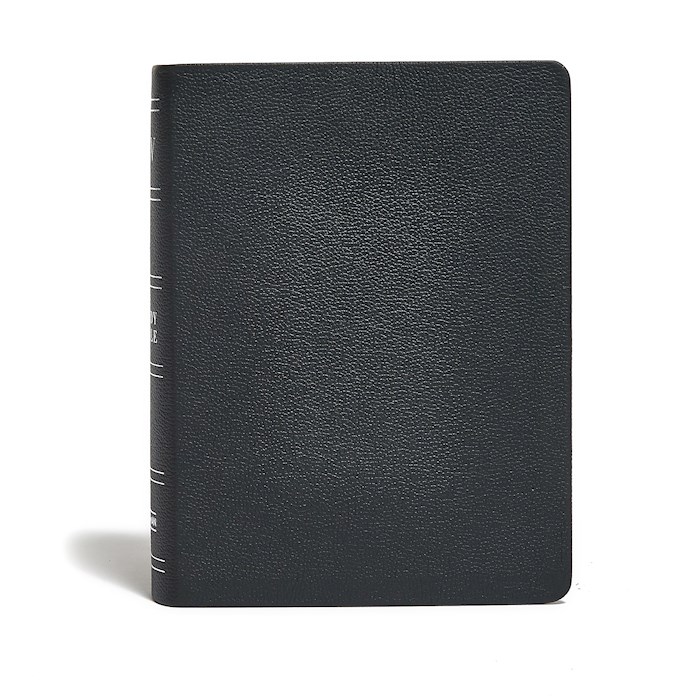 KJV Study Bible (Full-Color)-Black Genuine Leather Indexed | SHOPtheWORD