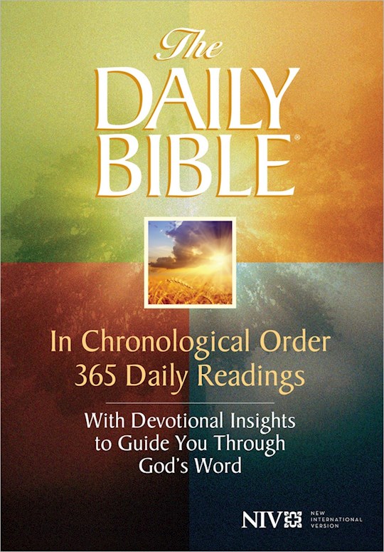 NIV Daily Bible In Chronological Order-Softcover | SHOPtheWORD