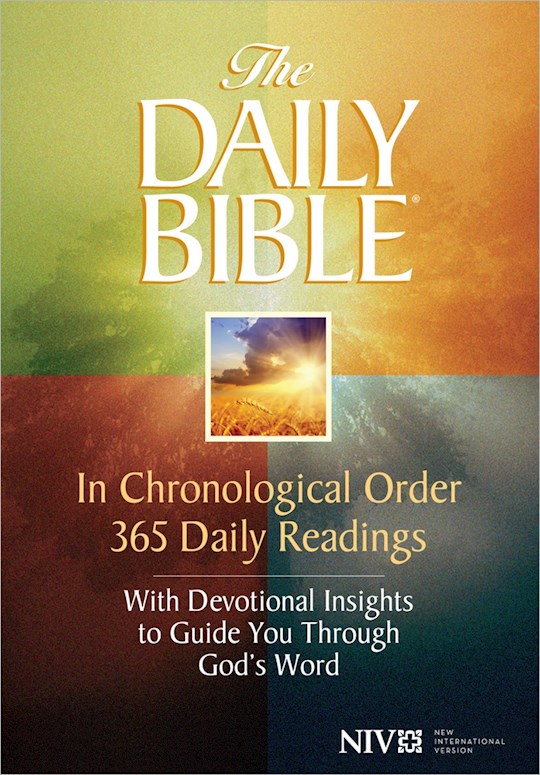 NIV Daily Bible In Chronological Order-Hardcover | SHOPtheWORD