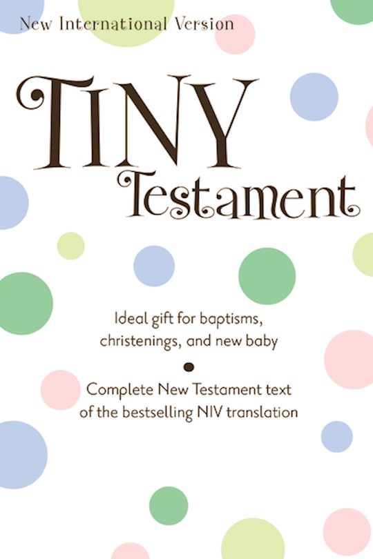 NIV Tiny New Testament-Pink Leather-Look | SHOPtheWORD