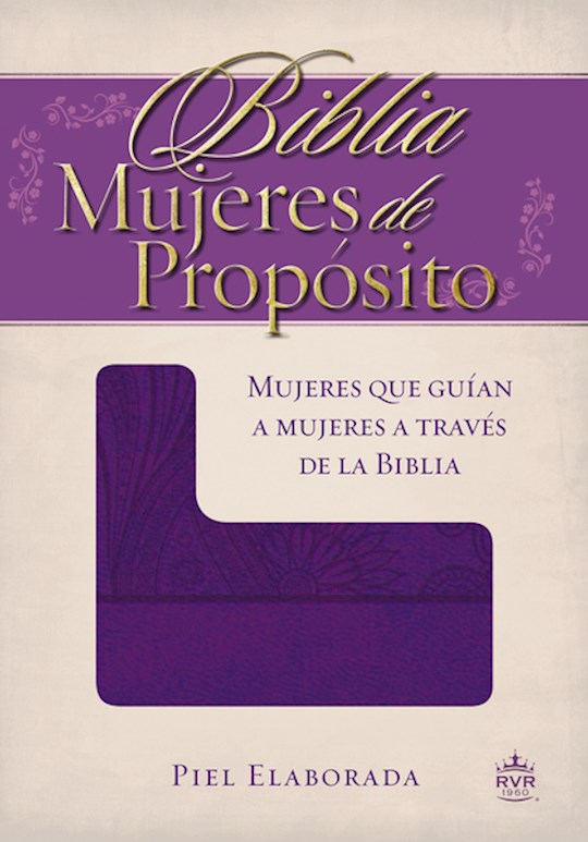 Span-RVR 1960 Women Of Destiny Bible-Purple LeatherSoft | SHOPtheWORD
