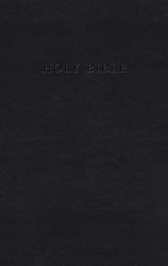 KJV Personal Size Giant Print Reference Bible-Black Flexisoft (Value Price) | SHOPtheWORD