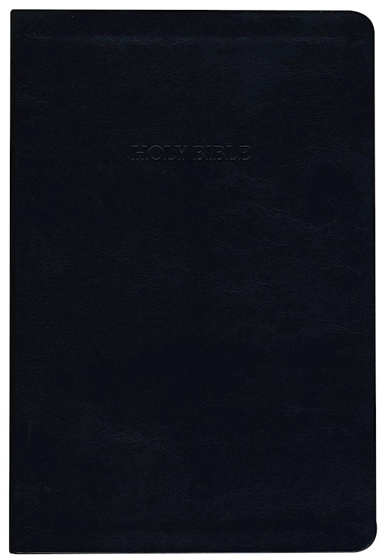 KJV Large Print Thinline Reference Bible-Black Flexisoft (Value Price) | SHOPtheWORD