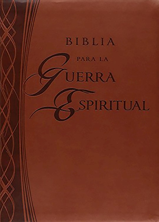 Span-RVR 1960 Spiritual Warfare Bible-Tan Imitation Leather | SHOPtheWORD