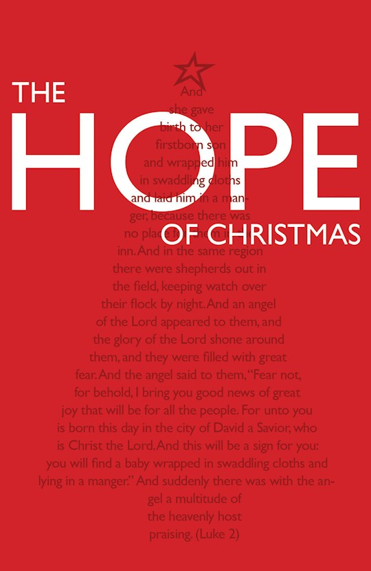 Tract-The Hope Of Christmas (ESV) (Pack Of 25) | SHOPtheWORD