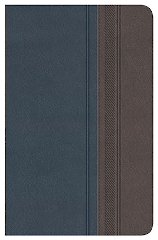 Span-RVR 1960 Special Edition Classic Bible-Blue/Grey LeatherSoft (Not Available-Out Of Print) | SHOPtheWORD