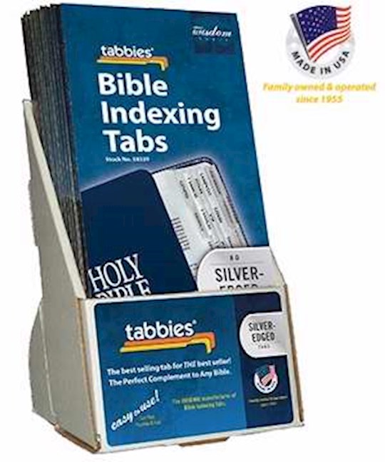 Shop The Word: Display-Bible Tab-Standard-Old & New Testament-Silver (Pack Of 20 ...