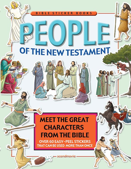 People Of The New Testament Reusable Sticker Book | SHOPtheWORD