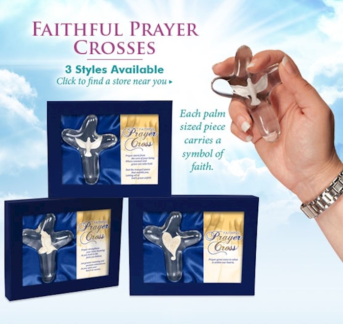 Cross-Faithful Prayer-Dove (Handheld) | SHOPtheWORD