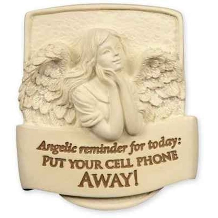 Visor Clip-Angel-Put Your Cell Phone Away | SHOPtheWORD