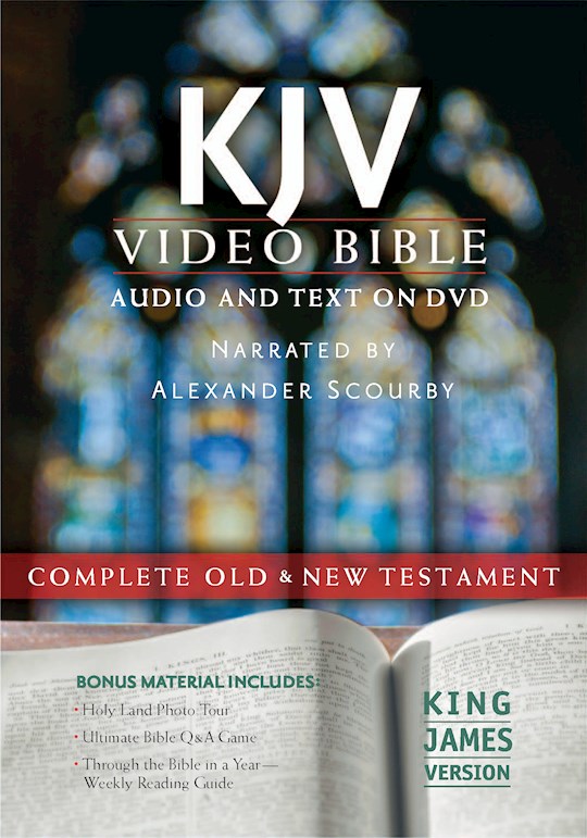 KJV Video Bible: Audio and Text On DVD (Voice Only) (Value Price) | SHOPtheWORD