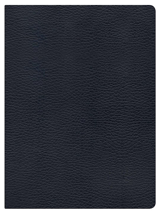 NKJV Holman Study Bible (Full Color)-Black Genuine Leather Indexed | SHOPtheWORD