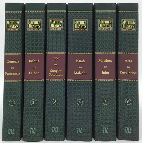 matthew-henry-s-commentary-on-the-whole-bible-6-volumes-complete