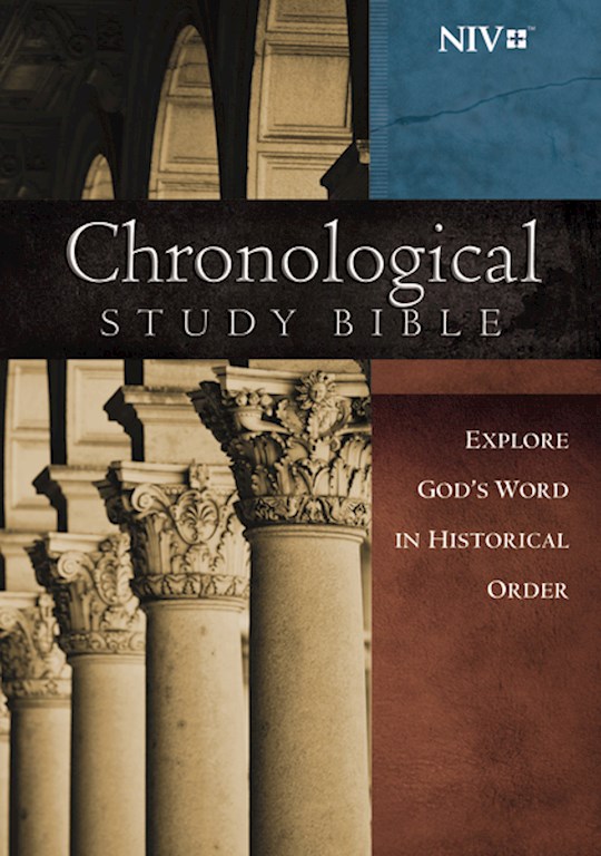 NIV Chronological Study Bible-Hardcover | SHOPtheWORD