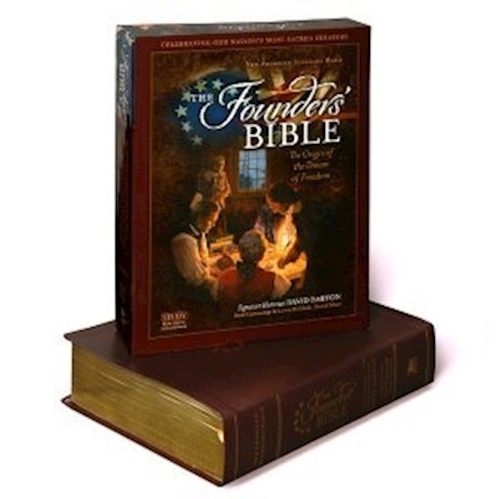 NAS Founders' Bible-Brown Genuine Leather | SHOPtheWORD