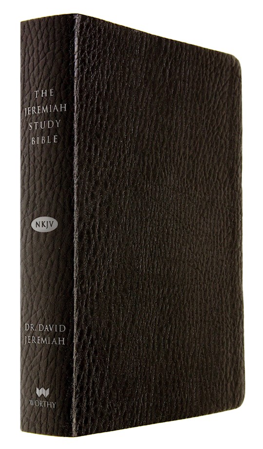 Shop The Word: NKJV The Jeremiah Study Bible-Black Leatherluxe - By ...