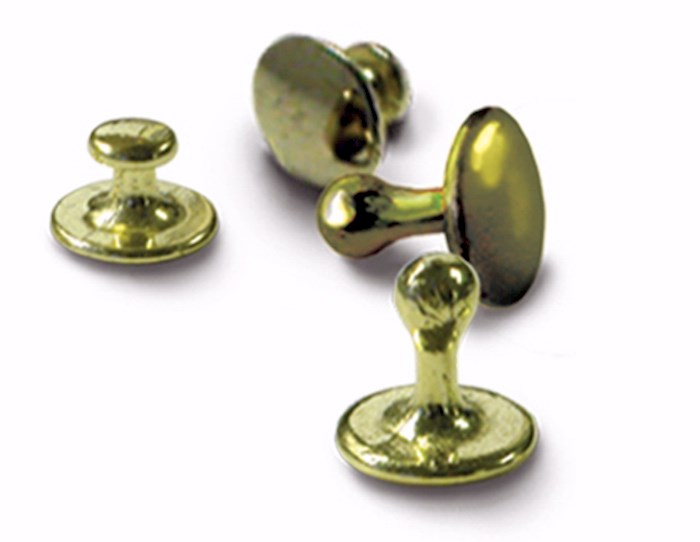Clerical-Clergy Collar Studs-Gold (Pack of 4) | SHOPtheWORD