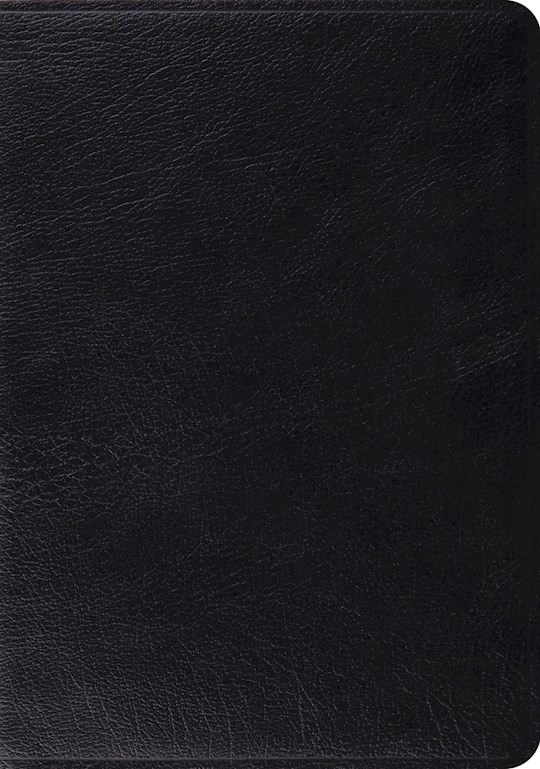ESV Study Bible-Black Genuine Leather Indexed | SHOPtheWORD