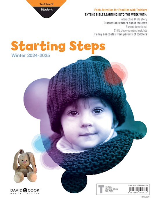 Bible-In-Life/Echoes Winter 2020-2021: Toddler/2 Starting Steps (Craft/Take-Home) (#1003,5003) | SHOPtheWORD