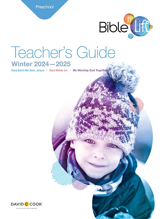 Bible-In-Life Winter 2020-2021: Preschool Teacher's Guide (#1010) | SHOPtheWORD