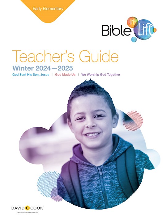 Bible-In-Life Winter 2020-2021: Early Elementary Teacher's Guide (#1020) | SHOPtheWORD
