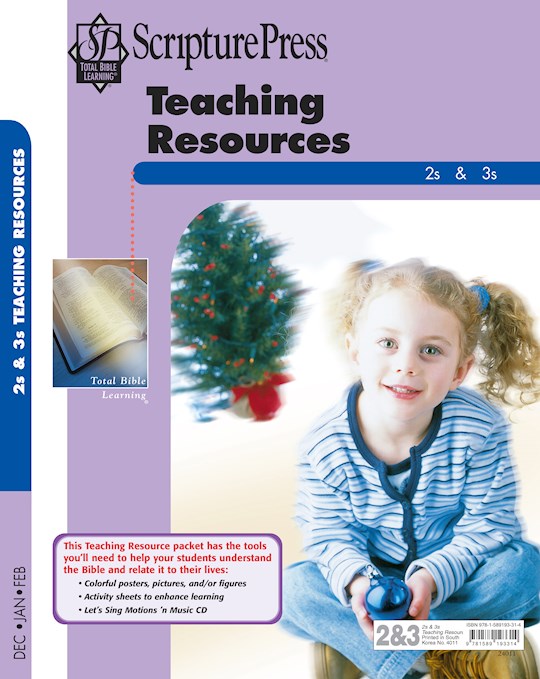 Scripture Press Winter 2020-2021: 2s & 3s Teaching Resources (#4011) | SHOPtheWORD