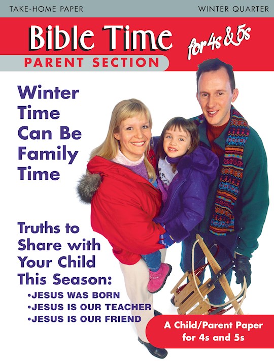 Accent/Scripture Press Winter 2020-2021: 4s & 5s Bible Times (Take-Home) (#4024,7024) | SHOPtheWORD